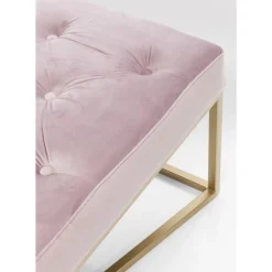 Sitzbänke|KARE Design Bank Crossover Rose Messing 150X40Cm
