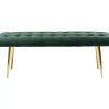 Sitzbänke|KARE Design Bank Dallas Velvet Grun 110Cm