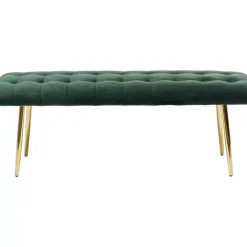 Sitzbänke|KARE Design Bank Dallas Velvet Grun 110Cm