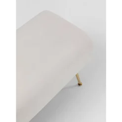 Sitzbänke|KARE Design Bank Deria Velvet Creme 110Cm