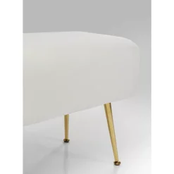 Sitzbänke|KARE Design Bank Deria Velvet Creme 110Cm