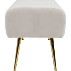 Sitzbänke|KARE Design Bank Deria Velvet Creme 110Cm