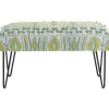 Sitzbänke|KARE Design Bank Desna Patchwork Grun 80Cm