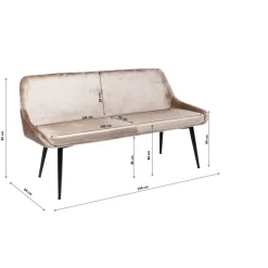 Sitzbänke|KARE Design Bank East Side 154Cm