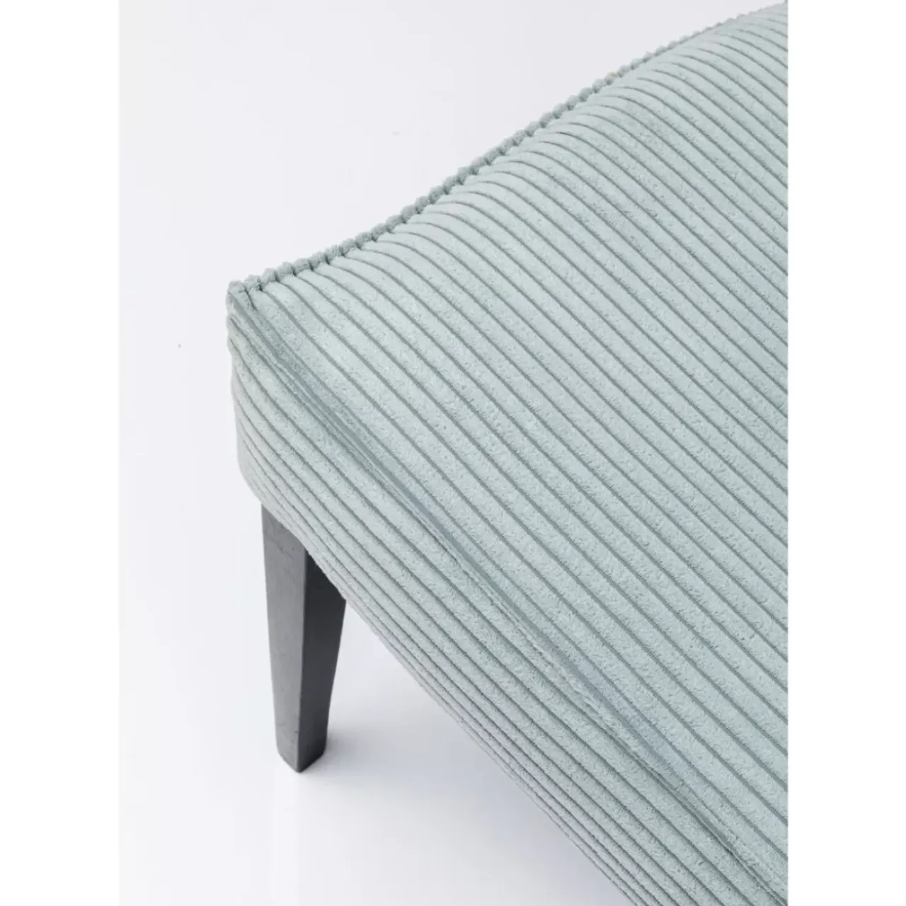 Sitzbänke|KARE Design Bank Ledro Cord Blau 165Cm