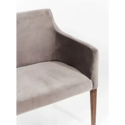 Sitzbänke|KARE Design Bank Mode Velvet Grau
