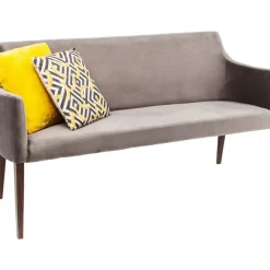 Sitzbänke|KARE Design Bank Mode Velvet Grau