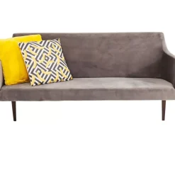 Sitzbänke|KARE Design Bank Mode Velvet Grau