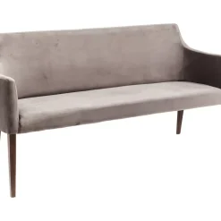 Sitzbänke|KARE Design Bank Mode Velvet Grau