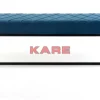 Sitzbänke|KARE Design Bank Smart Petrol Schwarz 150X40Cm