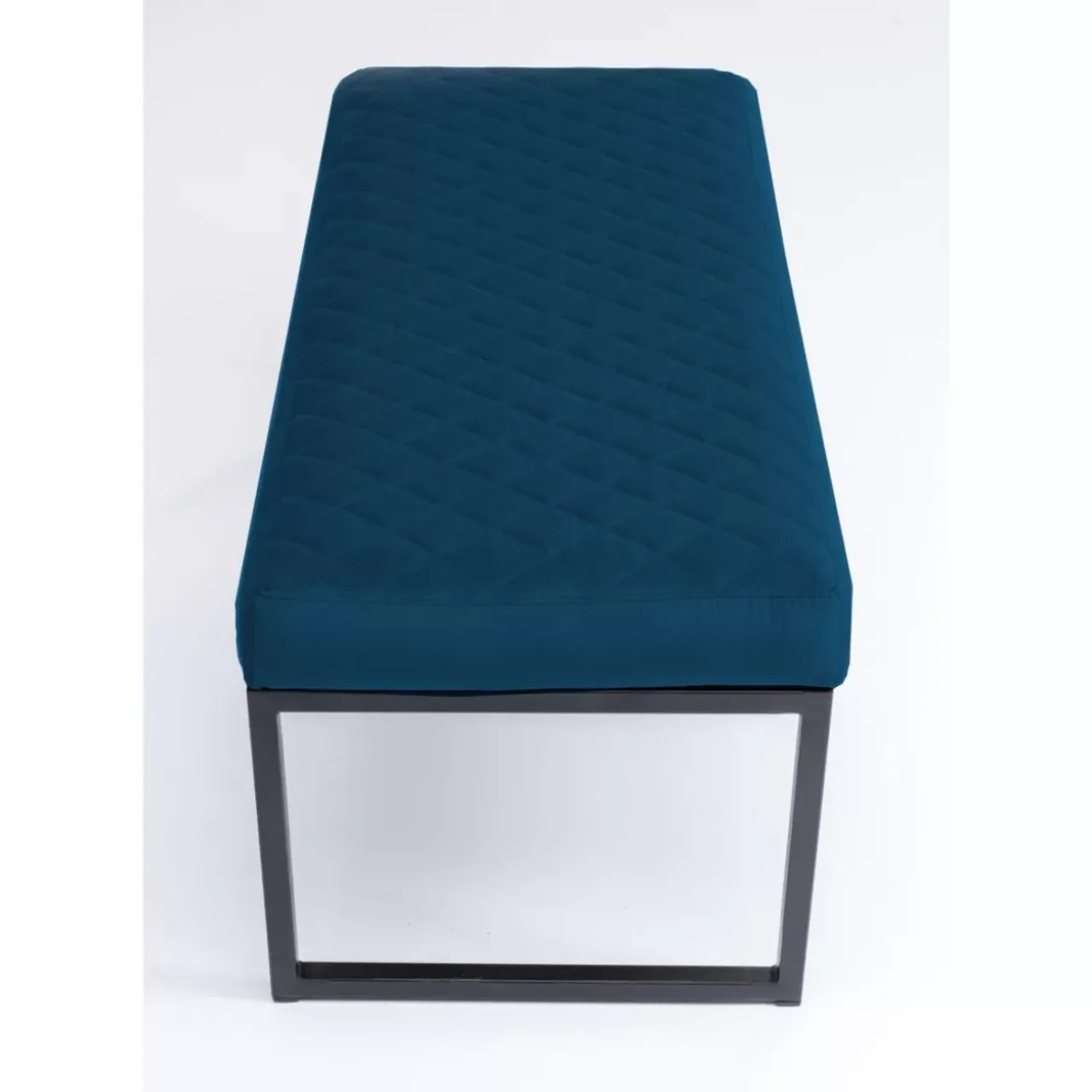 Sitzbänke|KARE Design Bank Smart Petrol Schwarz 90Cm