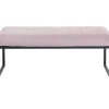 Sitzbänke|KARE Design Bank Smart Rosa Schwarz 90X40Cm