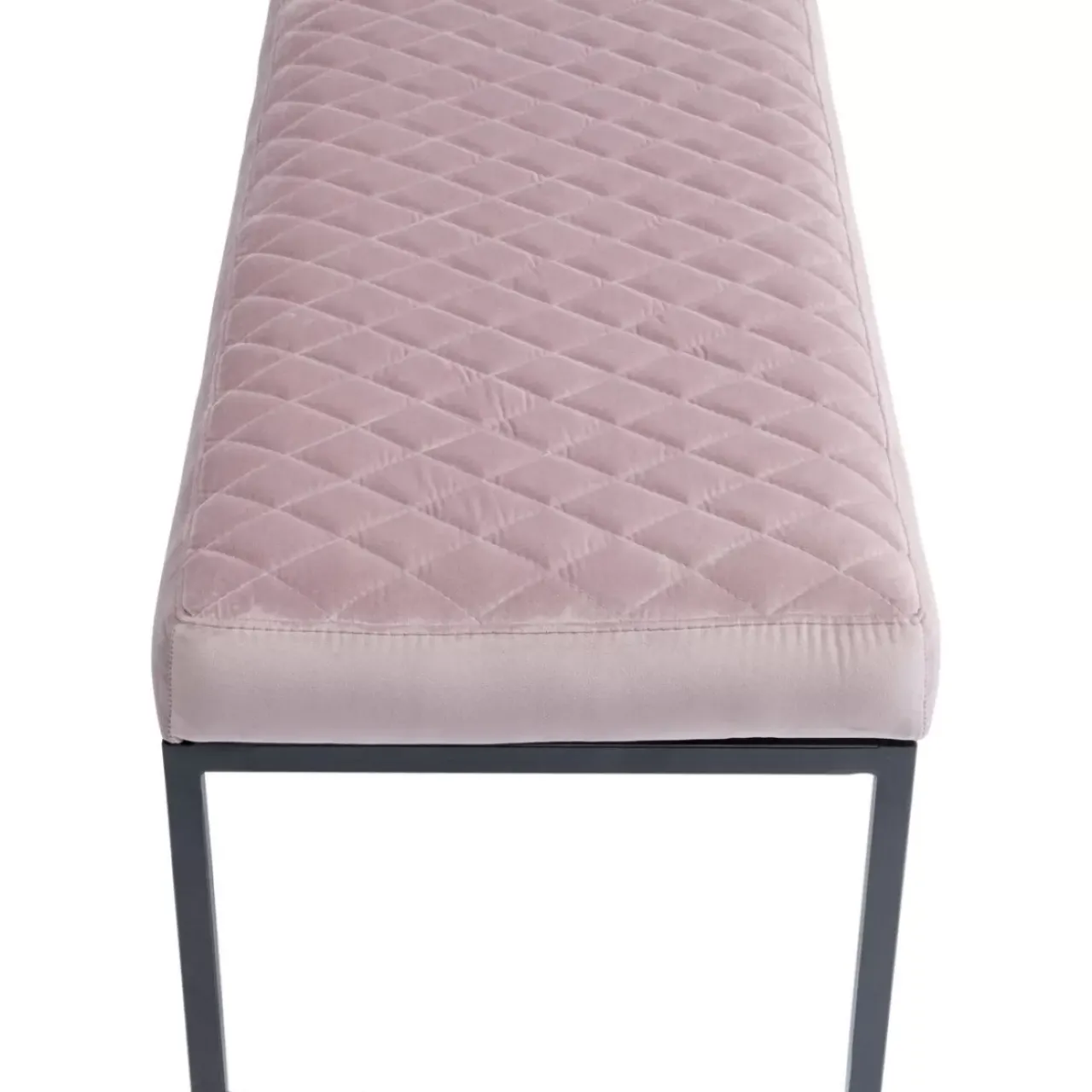 Sitzbänke|KARE Design Bank Smart Rosa Schwarz 90X40Cm