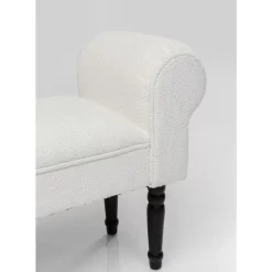 Sitzbänke|KARE Design Bank Wing Creme Schwarz