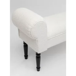 Sitzbänke|KARE Design Bank Wing Creme Schwarz