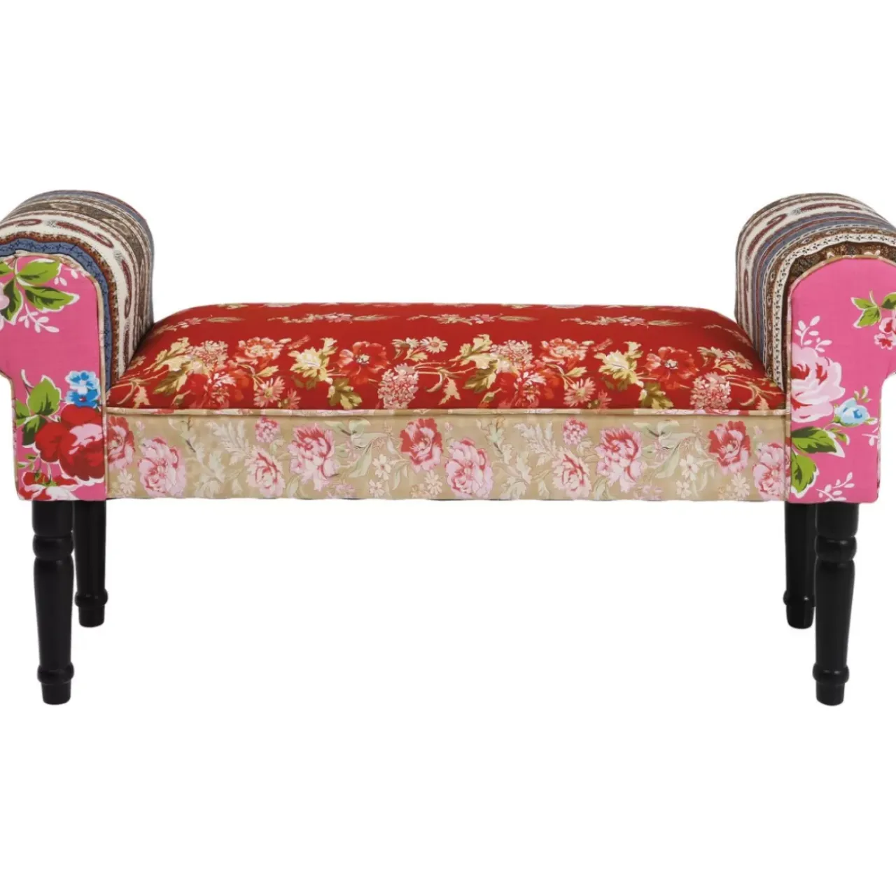 Sitzbänke|KARE Design Bank Wing Patchwork Red