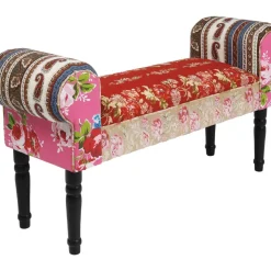 Sitzbänke|KARE Design Bank Wing Patchwork Red
