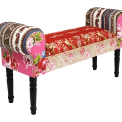 Sitzbänke|KARE Design Bank Wing Patchwork Red