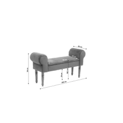 Sitzbänke|KARE Design Bank Wing Rose