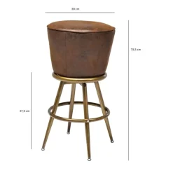 Sitzbänke|KARE Design Barhocker Lady Rock Vintage
