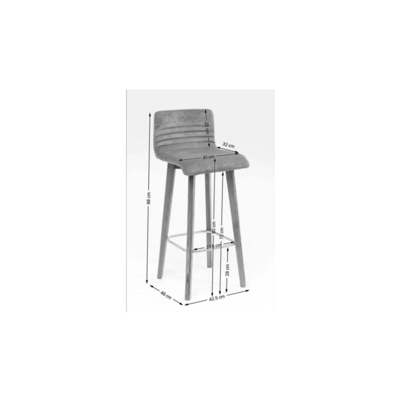 Sitzbänke|KARE Design Barhocker Lara Ecru