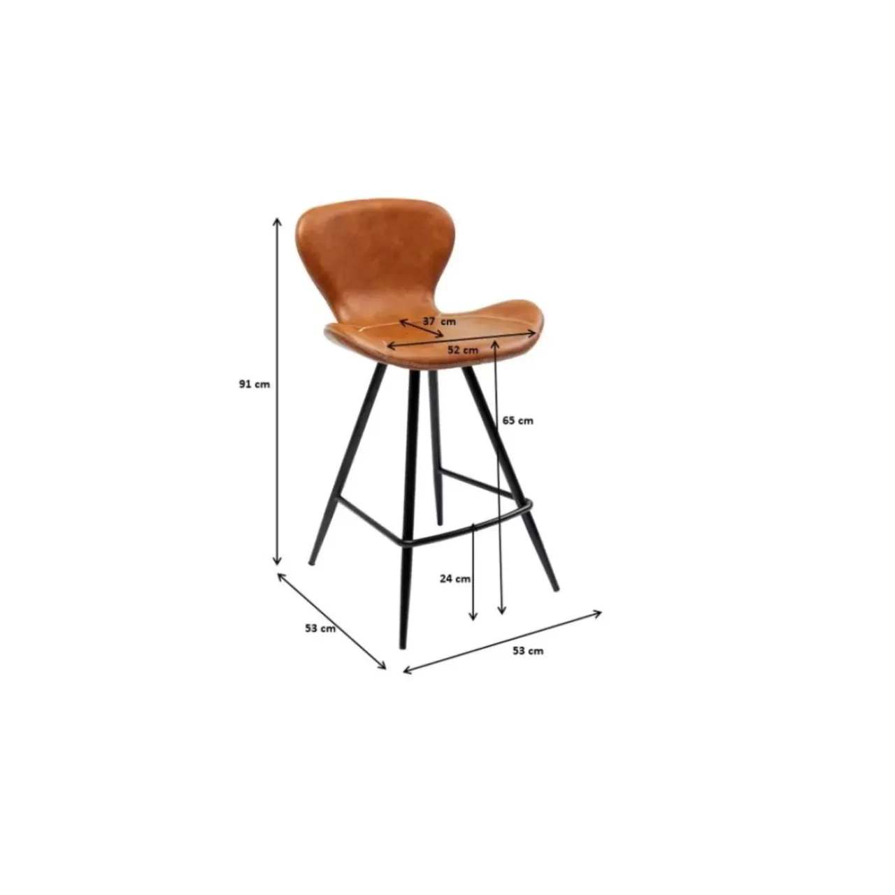 Sitzbänke|KARE Design Barhocker Rusty