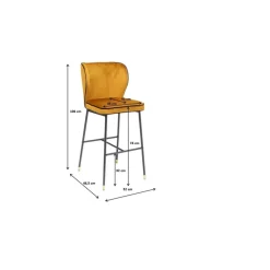 Sitzbänke|KARE Design Barhocker Stavanger