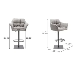 Sitzbänke|KARE Design Barhocker Thinktank Base