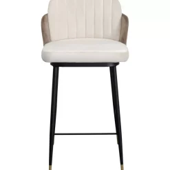 Sitzbänke|KARE Design Barstuhl Hojas Beige