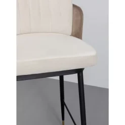 Sitzbänke|KARE Design Barstuhl Hojas Beige
