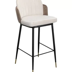 Sitzbänke|KARE Design Barstuhl Hojas Beige