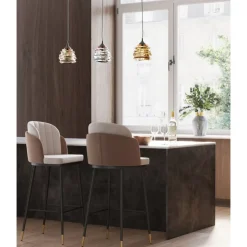 Sitzbänke|KARE Design Barstuhl Hojas Beige