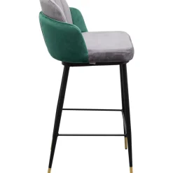 Sitzbänke|KARE Design Barstuhl Hojas Grau