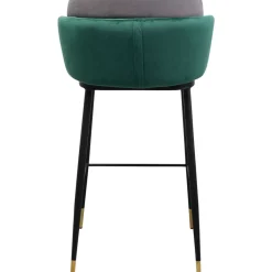 Sitzbänke|KARE Design Barstuhl Hojas Grau
