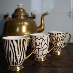 Geschirr & Tischaccessoires|KARE Design Becher Wild Mosaik