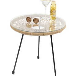 Outdoormöbel|KARE Design Beistelltisch Acapulco Natur