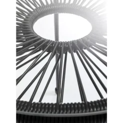 Outdoormöbel|KARE Design Beistelltisch Acapulco Schwarz