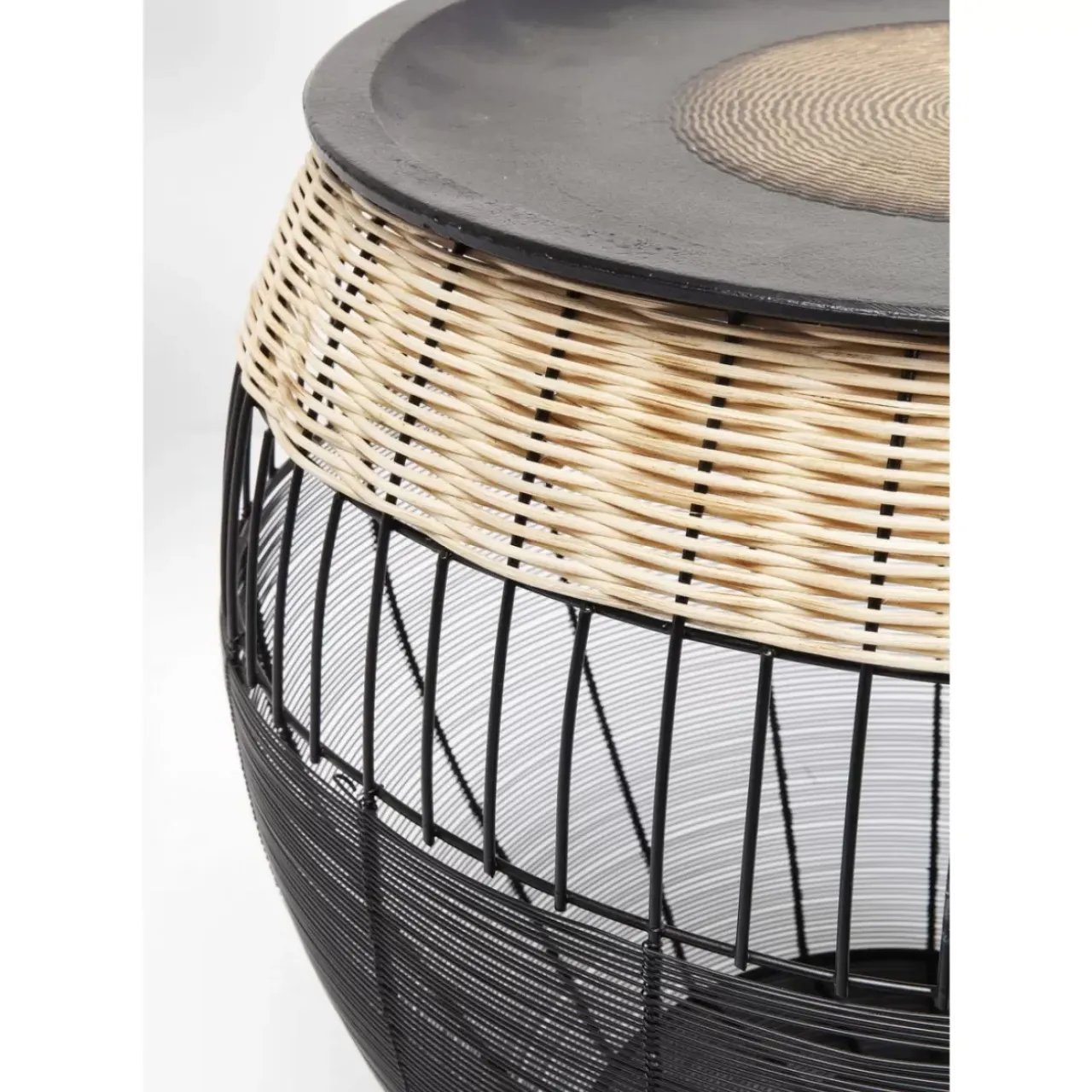 Tische|KARE Design Beistelltisch African Drums (2/Set)