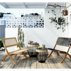Tische|KARE Design Beistelltisch African Drums (2/Set)