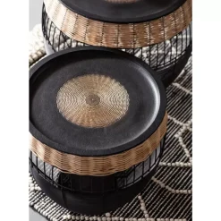 Tische|KARE Design Beistelltisch African Drums (2/Set)