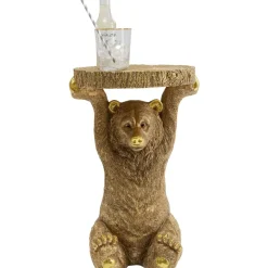 Tische|KARE Design Beistelltisch Animal Bear Gold 35X34Cm
