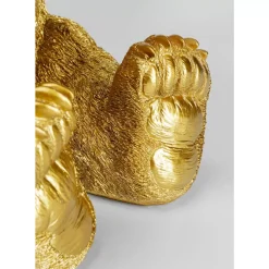 Tische|KARE Design Beistelltisch Animal Bear Gold O40Cm