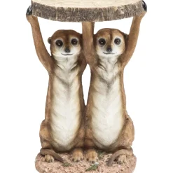 Tische|KARE Design Beistelltisch Animal Meerkat Sisters O33Cm