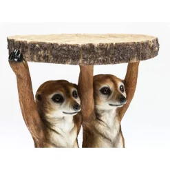 Tische|KARE Design Beistelltisch Animal Meerkat Sisters O33Cm