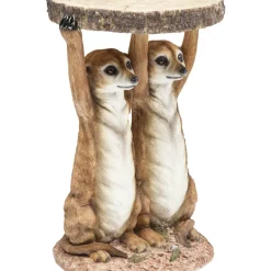 Tische|KARE Design Beistelltisch Animal Meerkat Sisters O33Cm