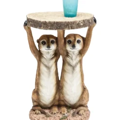 Tische|KARE Design Beistelltisch Animal Meerkat Sisters O33Cm