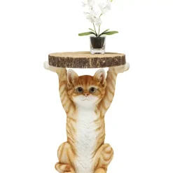 Tische|KARE Design Beistelltisch Animal Ms Cat O33Cm