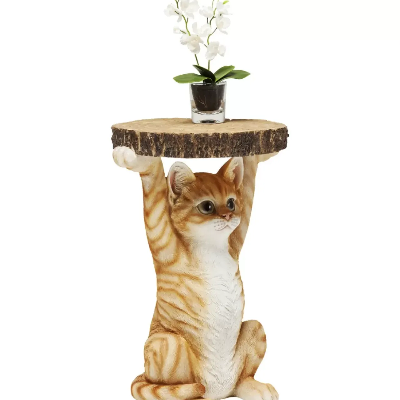 Tische|KARE Design Beistelltisch Animal Ms Cat O33Cm