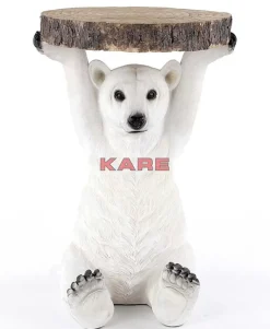 Tische|KARE Design Beistelltisch Animal Polar Bear O37Cm