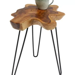 Tische|KARE Design Beistelltisch Aspen Natur 50X50Cm